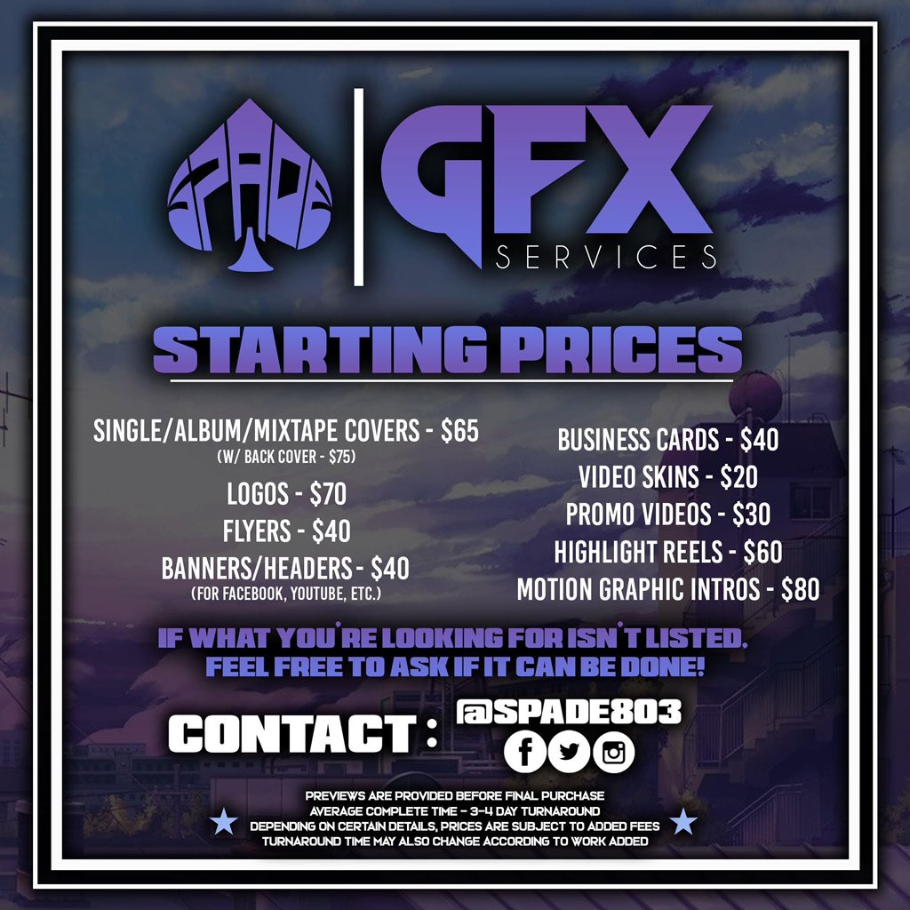 SPADE803's tweet photo. Trust me, I do more than just battle. If you need work for your branding, need a highlight reel, motion graphics, or whatever you may need, this is the one stop shop!
#DMToday 📲
#WeAlwaysWorking 💪🏽 https://t.co/LhsuP193l8