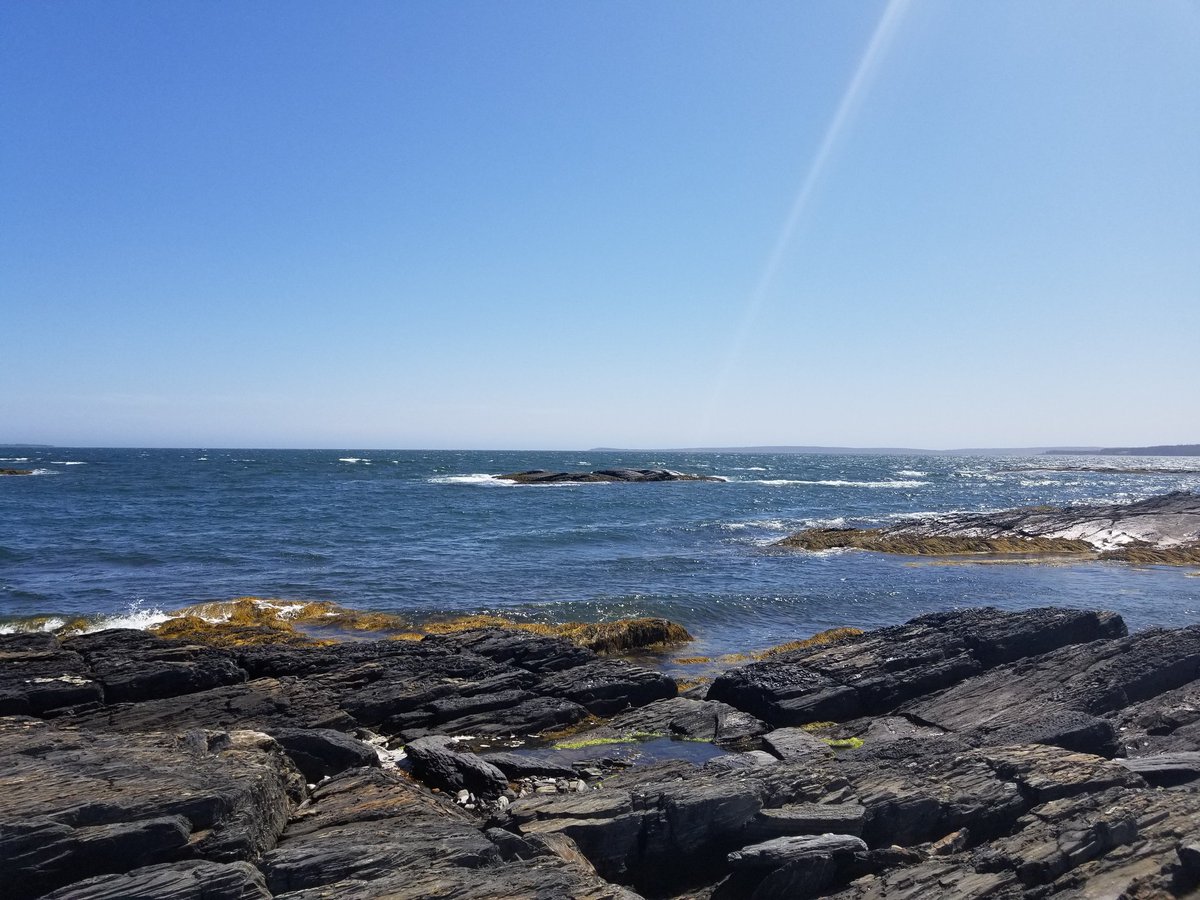 EasyLabAcadia's tweet image. Blue Rocks, blue sky
