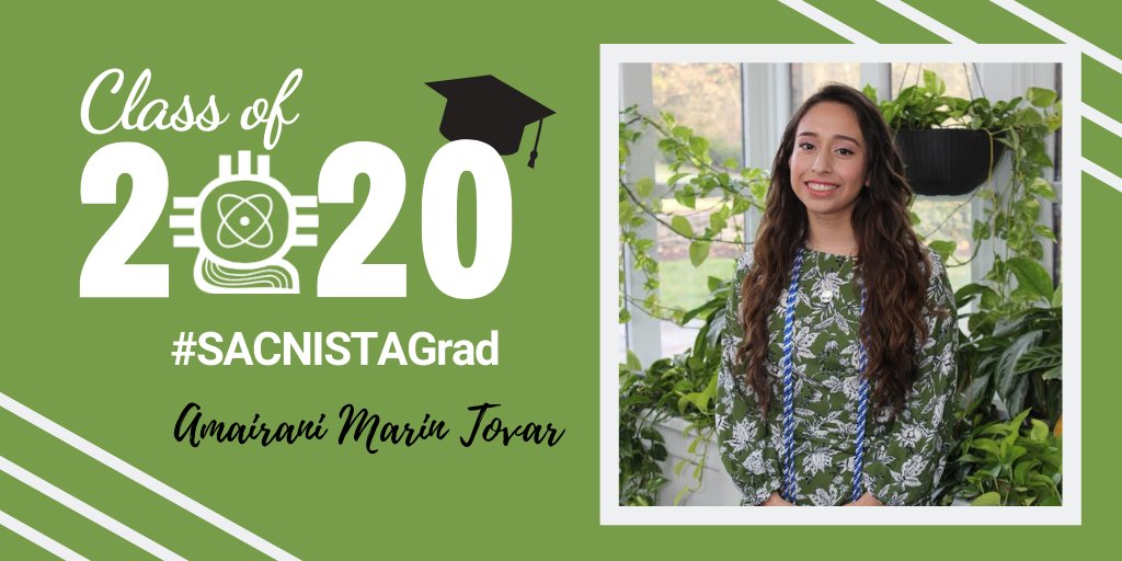 SACNAS's tweet photo. 🎉🎓Congrats to #SACNISTAGrad Amairani Marin Tovar! B.S. Environmental Sustainability @cornell
More about Amairani: https://t.co/qffHKmCTOm 👏 #Classof2020 #cornell #cornellgrad #STEMeducation https://t.co/fRsXLrwlzo