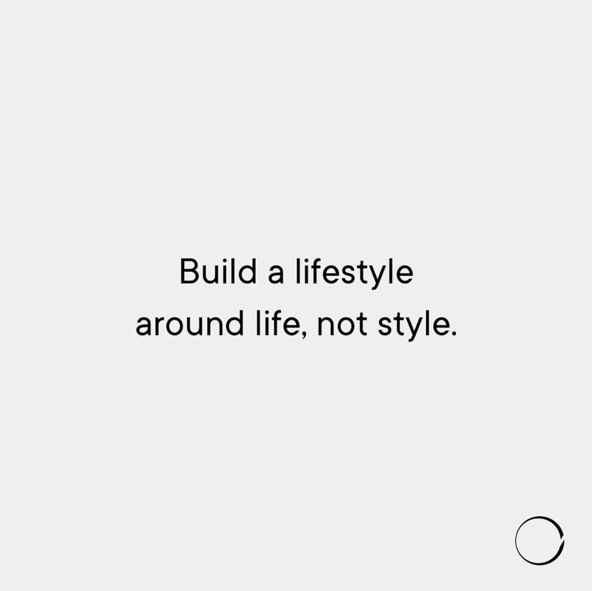 minimalism's tweet photo. Build a lifestyle around life, not style.
https://t.co/cWGnAWci9P https://t.co/ZyMlgUXTw4