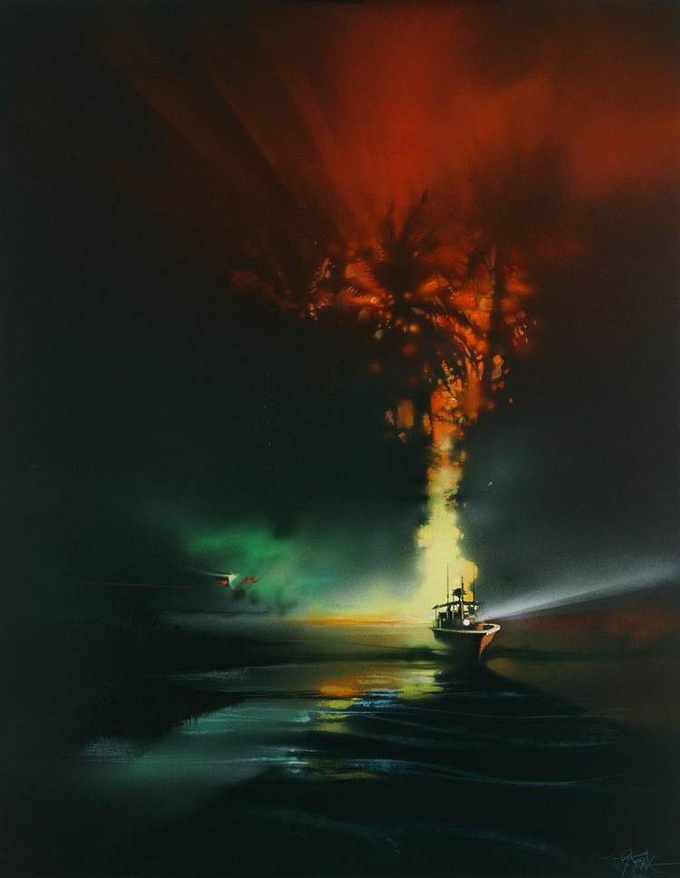 Apocalypse Now (1979), by Bob Peak

en.wikipedia.org/wiki/Bob_Peak

#ApocalypseNow