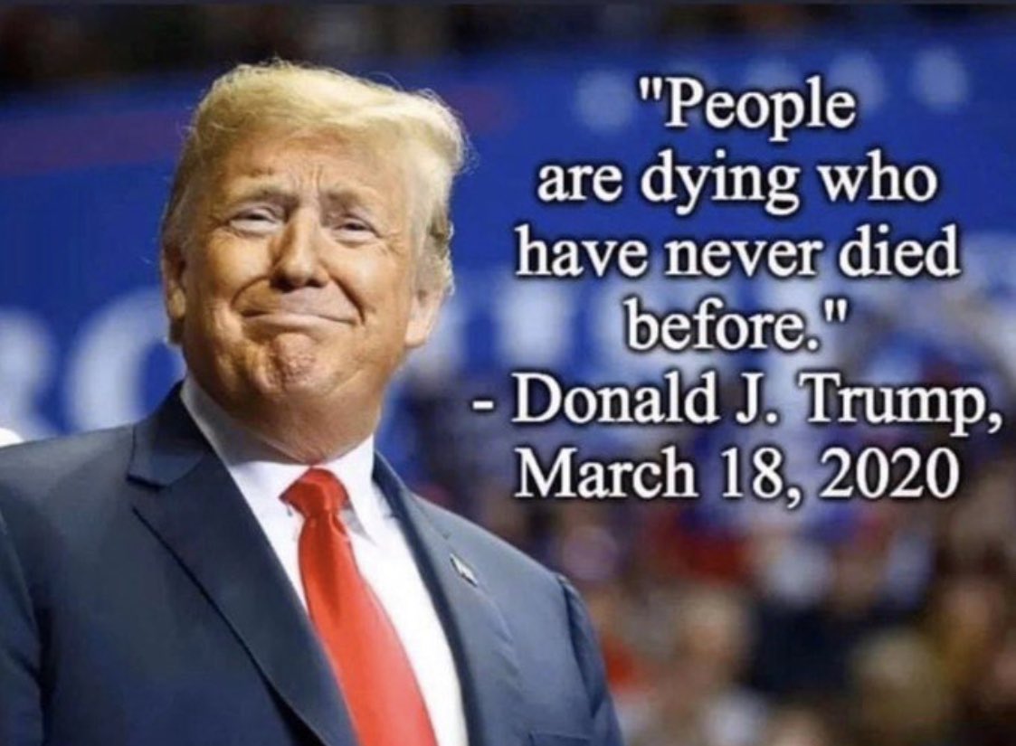 Whitney_Mic's tweet photo. @SethAbramson #DeathCountDonald says #IAmNotResponsible for #80000AmericansKilledAsOf11May2020 #PettyPandemicProfiteers #PoliticalPogram #TrumpLiedAmericansDied https://t.co/BkDQvJp0zO