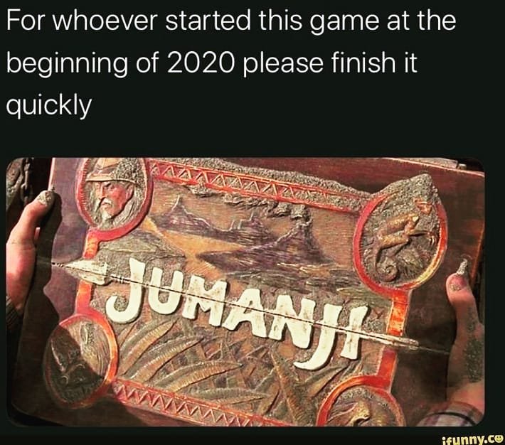 Hashmigor's tweet image. Whoever started playing this in 2020 can you please finish it? 😂😂😂 Agree?
#coronavirusmemes #lockdown #StayHomeSaveLives #StaySafe #coronavirusqa