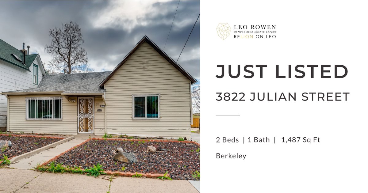 leorowen's tweet image. Just listed this great #Berkeley home on a large lot with a 4 car garage! View more information on my website: buff.ly/3dNs1W3 #berkeleydenver #denverrealestate #forsale #justlisted #whyremax #remaxofcherrycreek