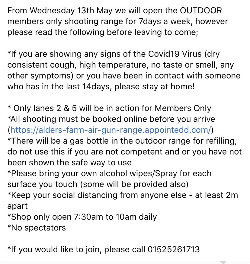 🔫🥳 We got the tech working and can now take bookings from Wednesday! 
See all the safety info and rules below, hope to see you soon - from a safe distance 😎