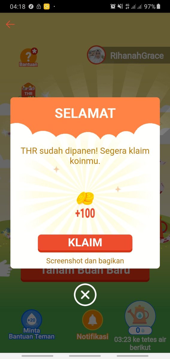 rihanahgrace's tweet photo. Flash sale kilat Rp.99 masih ada sampai hari iniii lohh, Ayo buruan gabung! 
#ShopeeTanamTHR10M
#ShopeeDariRumah
Credit: 12 MEI 2020, 04:18
Shopee:RihanahGrace

Bismillah..
Mampir juga ke:
Instagram:https://t.co/M8CNTXulk7
Twitter:https://t.co/Xo7HtaoRqs

Ikuti: @ShopeeID https://t.co/jB5CJmG7xD