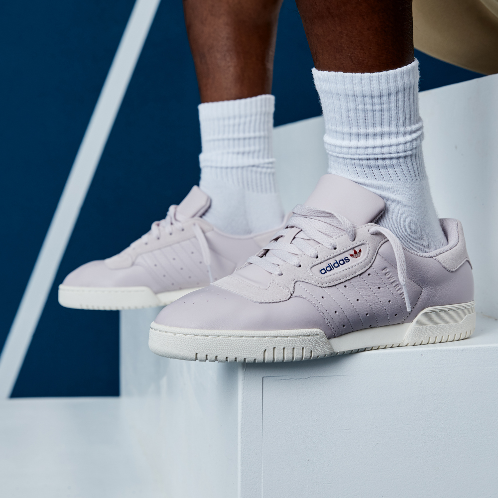 adidas powerphase ice purple & off white