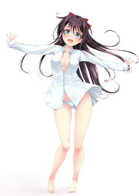 男物ワイシャツなしず子 