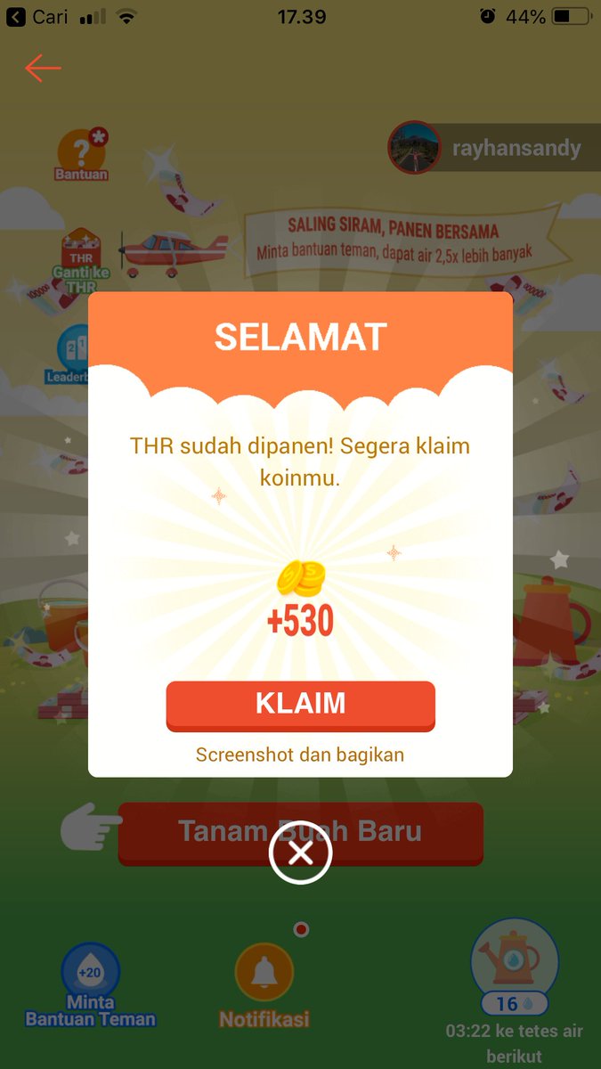 panen lagi di #ShopeeTanamTHR10M <a href="/ShopeeID/">Shopee Indonesia</a>