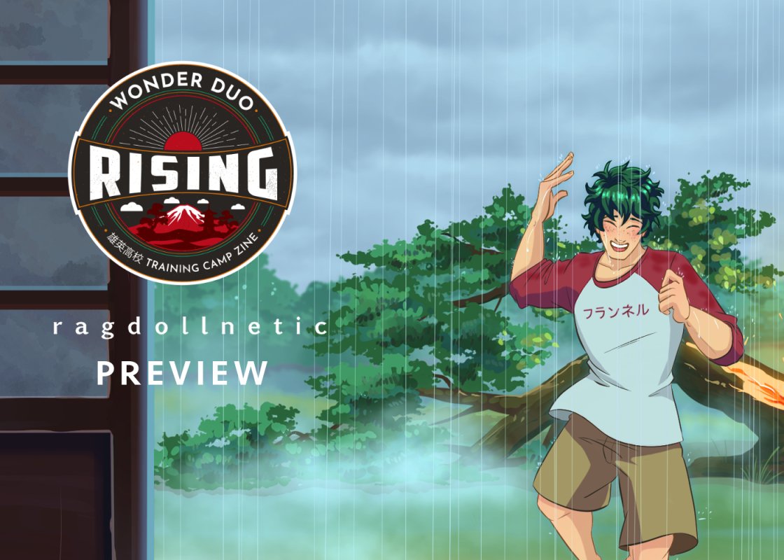 ragdollnetic's tweet photo. Here are previews of my pieces in the @wonderduorising anthology!!!  

Pre-orders for Wonder Duo Rising are now open and you can get your copy here: https://t.co/MIcXNQicLF https://t.co/oyo3BH95dA