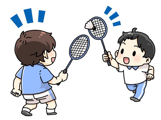 バドミントンのtwitterイラスト検索結果 古い順