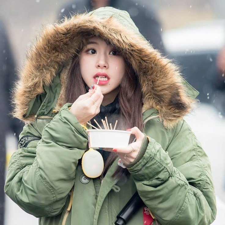 tinyychae's tweet image. snow day. 🌨️
#채영