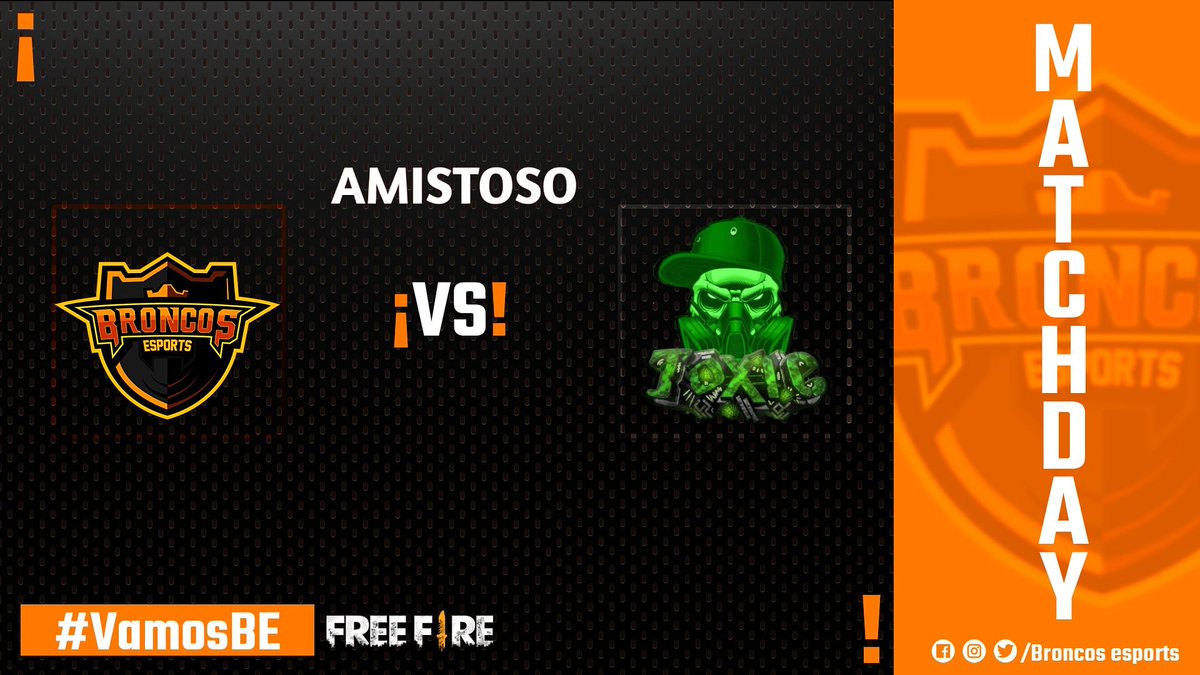 #FreeFire | Match Day.
Hoy tenemos nuestro primer partido amistoso de Free Fire!

🆚️Clan Toxic
⏰8:00pm 🇭🇳

#VamosBE #AlwaysBE