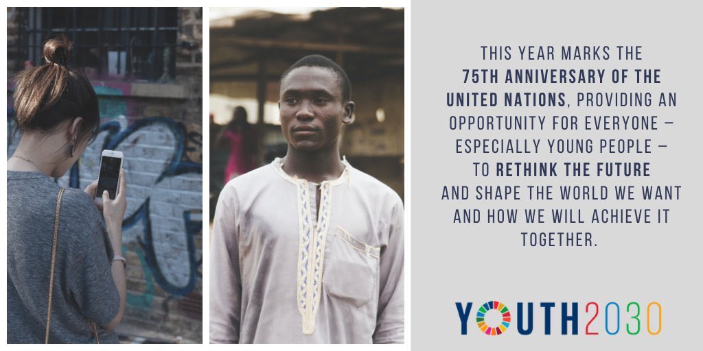 smalimustafa's tweet photo. What expectations do you have for the @UN and our world after the #COVID19 pandemic? Tell us by:
 
1⃣Filling our survey 👉https://t.co/GWOcjwbRpe
2⃣Joining the #YouthTownHall on UN75👇
 
🗓️9 AM EDT
🕐Wednesday, May 13
🔗https://t.co/I8gR186gED
 
Via @UNYouthEnvoy https://t.co/2P9flTMCwV