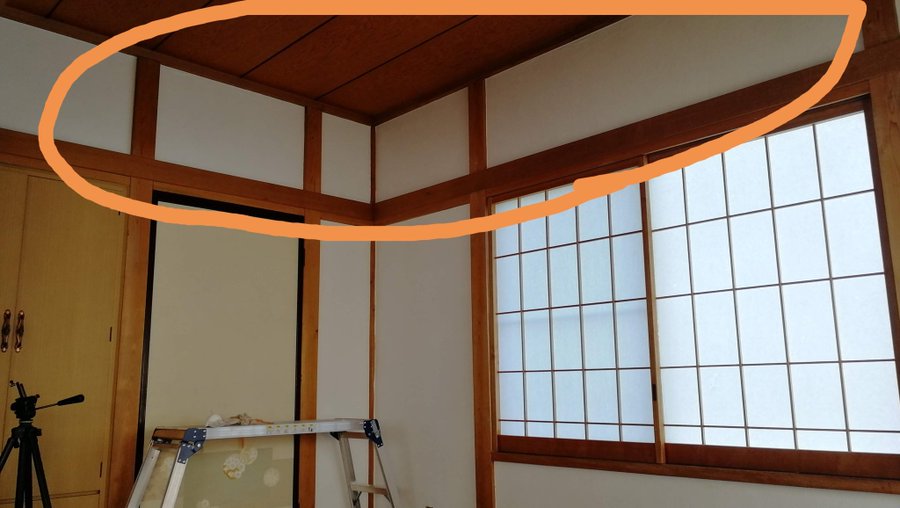 砂壁に壁紙を貼るなら 木工用ボンドでシーリングするのがオススメ ぐっさんのブログ