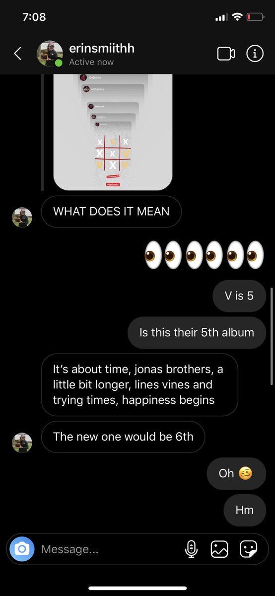 lauren_flo_xo's tweet photo. @erinsmiithh and I trying to dissect @joejonas insta story, when in reality he’s just playing tic tac toe with @nickjonas 🥴 we will debunk this @jonasbrothers https://t.co/hNVlZ91gqu