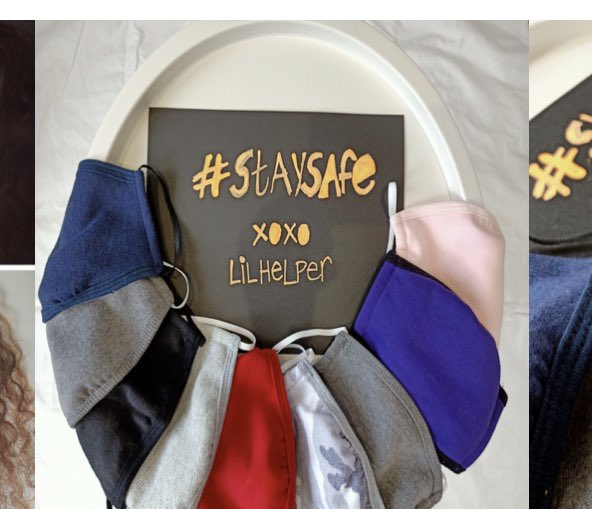 🌈Thank you to Hands for buying homemade reusable masks for our Roslyn staff. We greatly appreciate your kind gesture 🌈