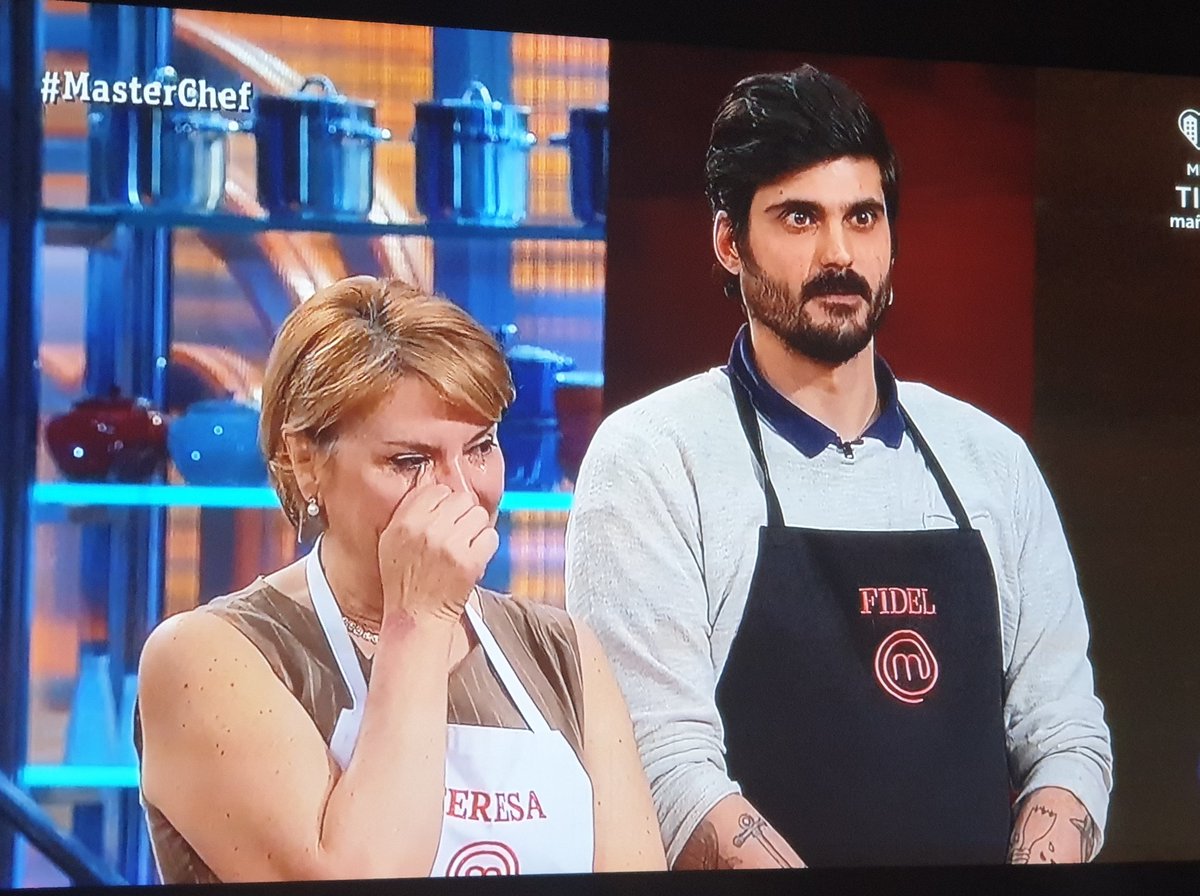 SergiMalalts's tweet photo. Fidel lejos de recriminarle a Teresa demuestra ser un 10 de persona #MasterChef https://t.co/SNZbIWqkqK