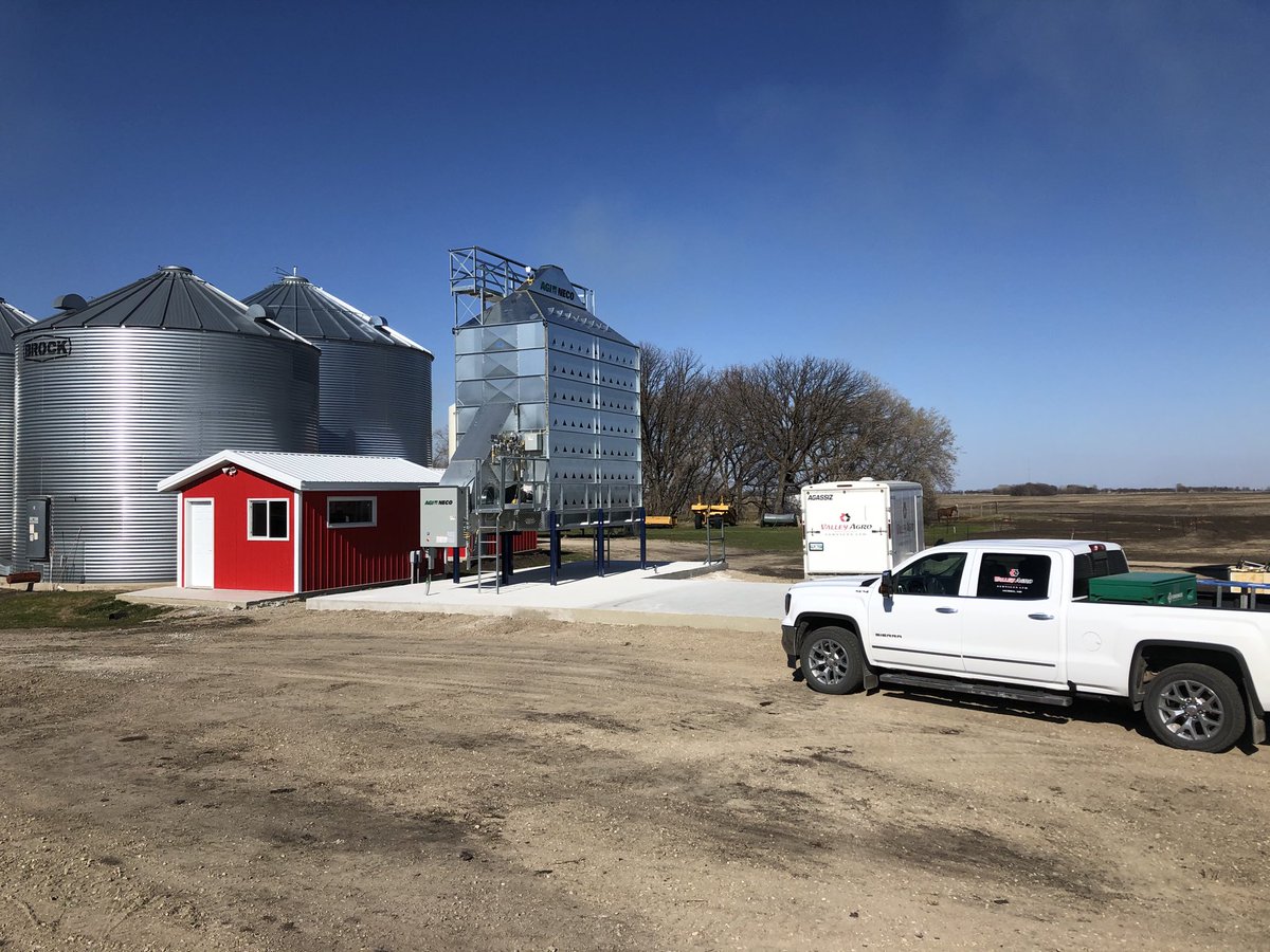 All in a days work #Kosterfarms #1690NecoDryer #Valleyagroservices