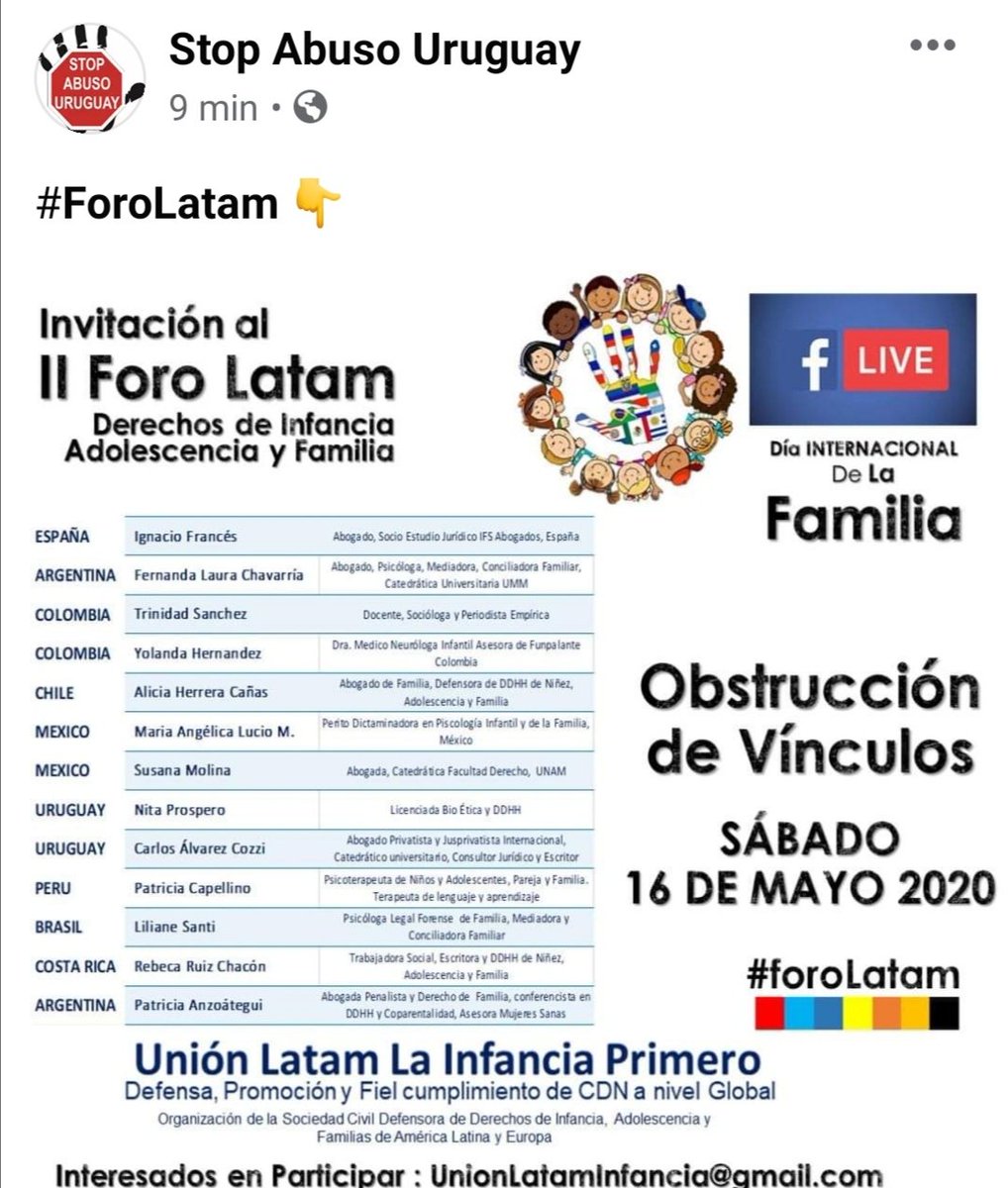 STOP_ABUSO_URU's tweet image. #ForoLatam 👇