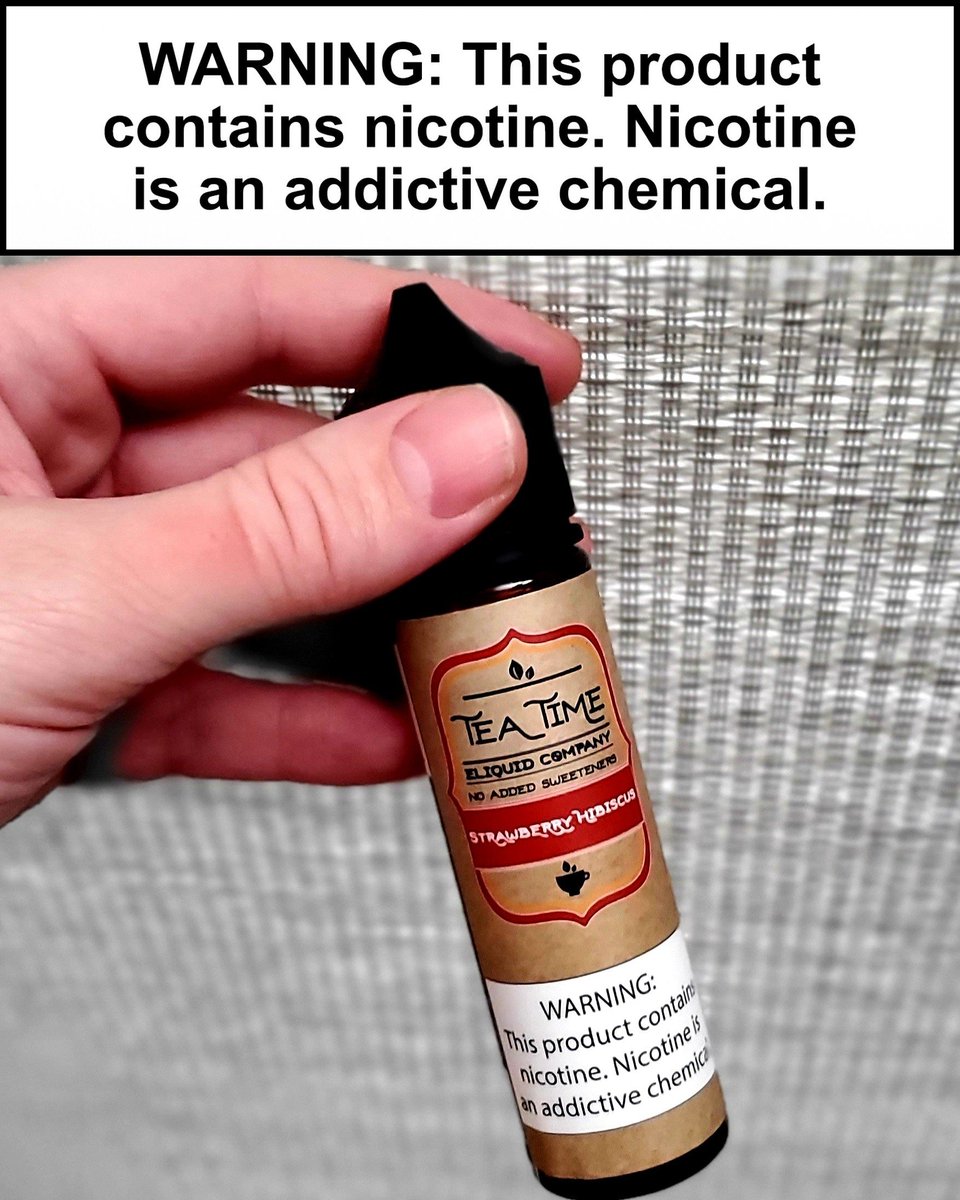 TeaTimeEliquid's tweet photo. 🍓Strawberry Hibiscus Tea🍓
This has been our best seller for the past 2 months.
Try some today! https://t.co/pSiwRIfuhU
#vape #vapeon #vapeallday #officialvapefam #teamvapefam #vapefam #vaping #vapelyfe #vapecommunity #vapelove #vapeaholic #chickswithwicks #teatimeliquid https://t.co/1UcfRtWuqa