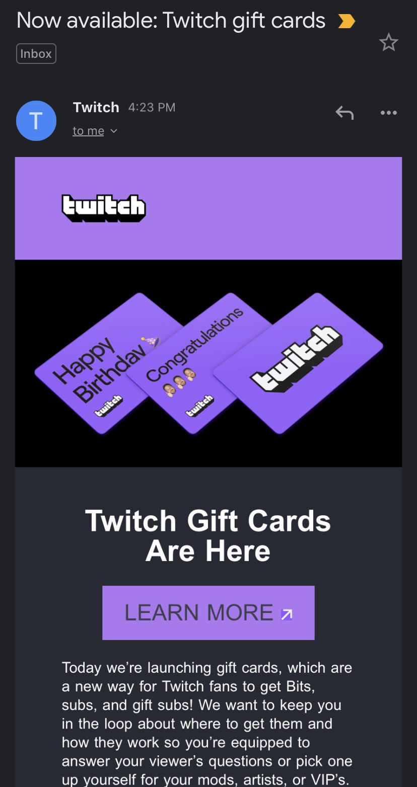 Doodybeard Is Stuck In Space Twitch Gift Cards Eh What Do You Think About This