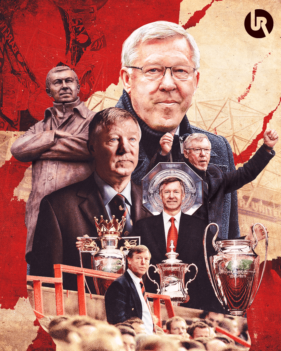 utdreport's tweet photo. 7 years ago today, Sir Alex Ferguson took charge of his final game at Old Trafford.

The greatest there is, the greatest there was, the greatest there ever will be. https://t.co/winry4kTWq