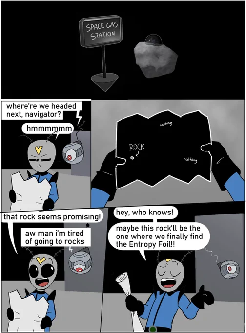 The Entropy Foil #2: a meaningful answer! 