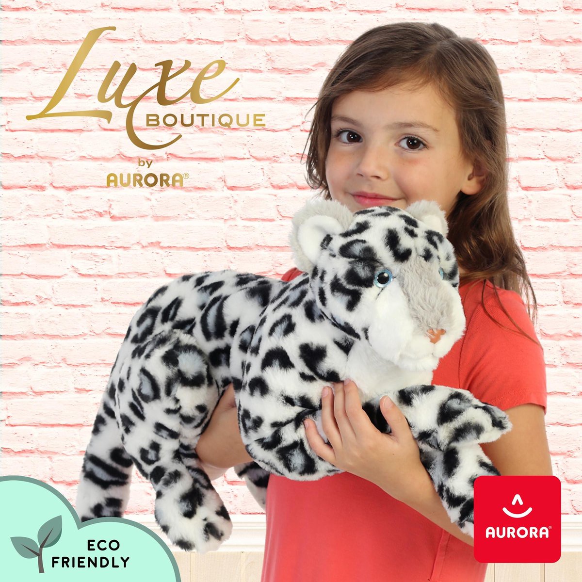 NearlyInc's tweet photo. Asha White Leopard from Luxe Boutique is uber soft and its fur feels luxurious to the touch, making her comfortable to hold and play with! #plush #bestplushinCanada #aurora #nearlyfamous https://t.co/tczaV14FMt
