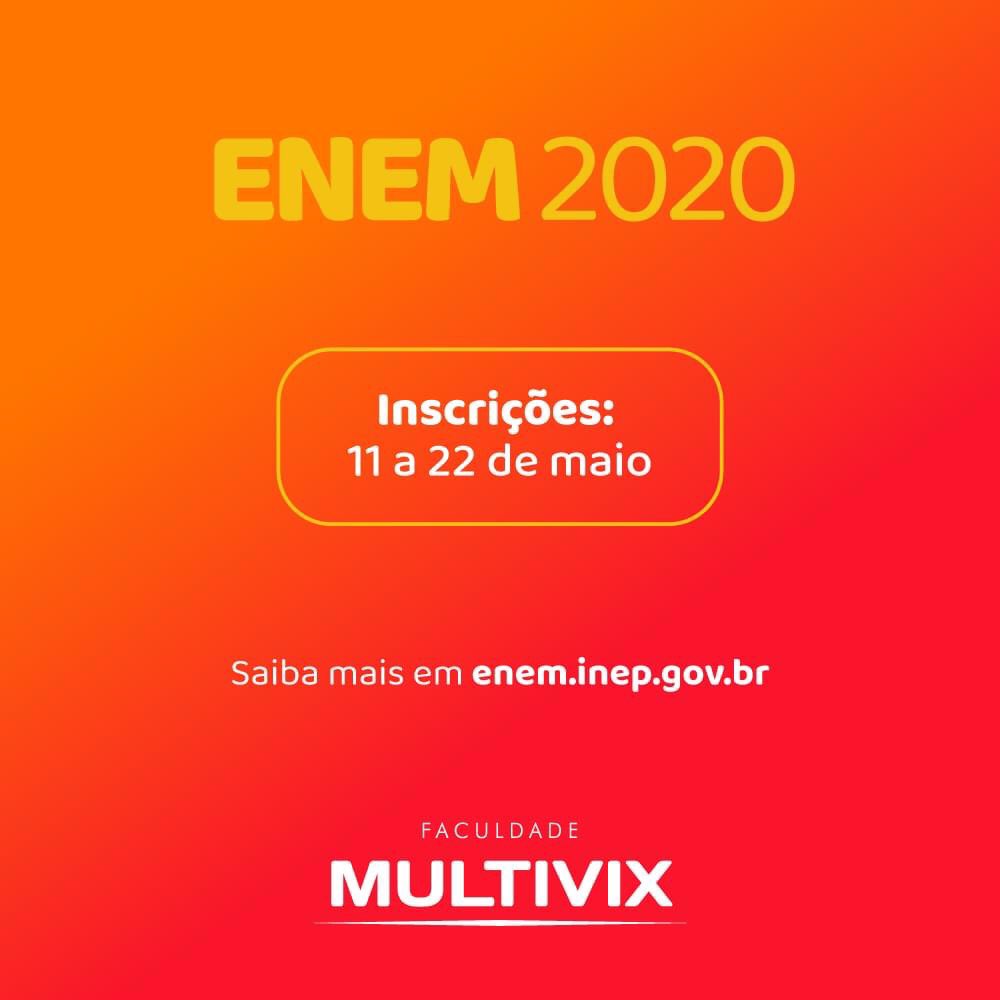 MultivixAfc's tweet image. E o recadinho agora é pra galera que vai fazer o ENEM 2020. 😉
As inscrições já estão abertas. 😍

Acesse a página enem.inep.gov.br/participante e garanta a sua inscrição. 🤗

Mas lembre-se, é só até o dia 22 de maio.
😘

#multivix #multivix2020 #universidade #faculdade #facul #enem