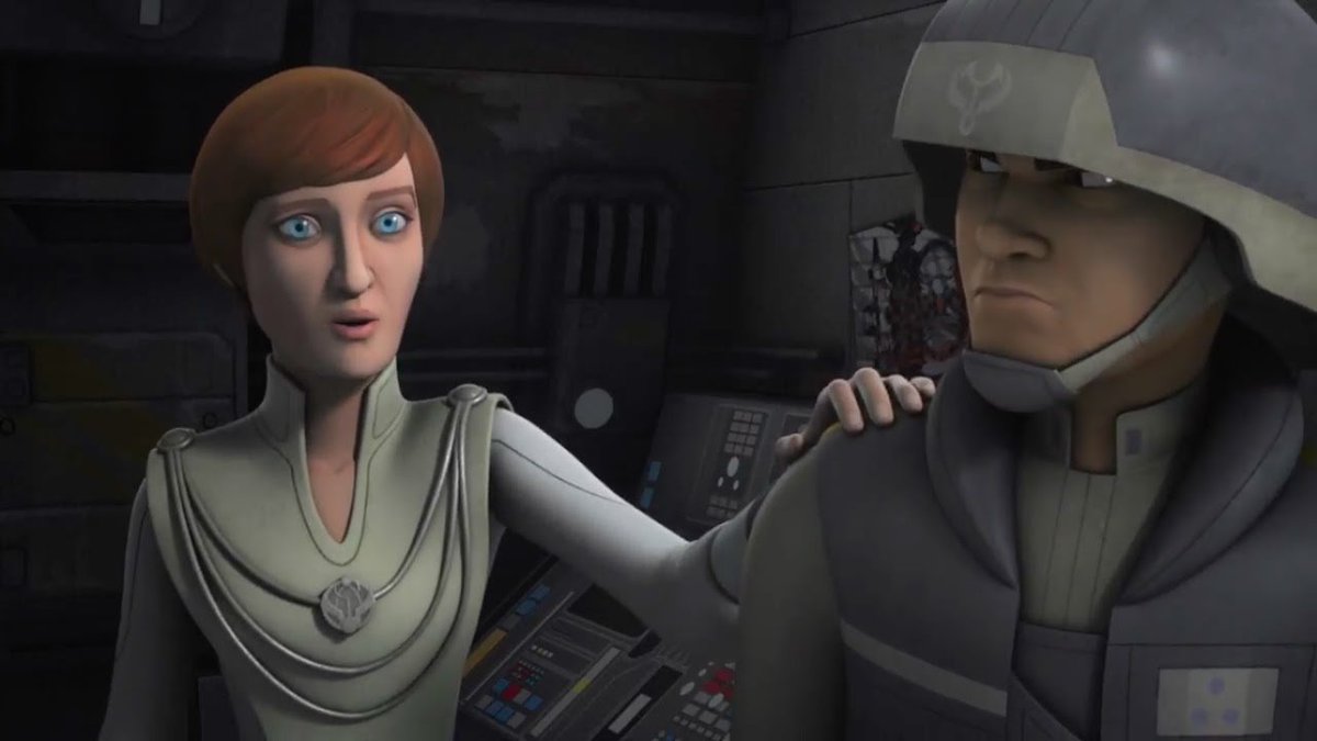 We learn that Mon Mothma spoke publicly against the Emperor after "escalating outrages", calling him a lying executioner. Star Wars Rebels depicted this, clarifying that the Ghorman Massacre (another WEG event) was the final straw. She fled Coruscant and resigned her seat.