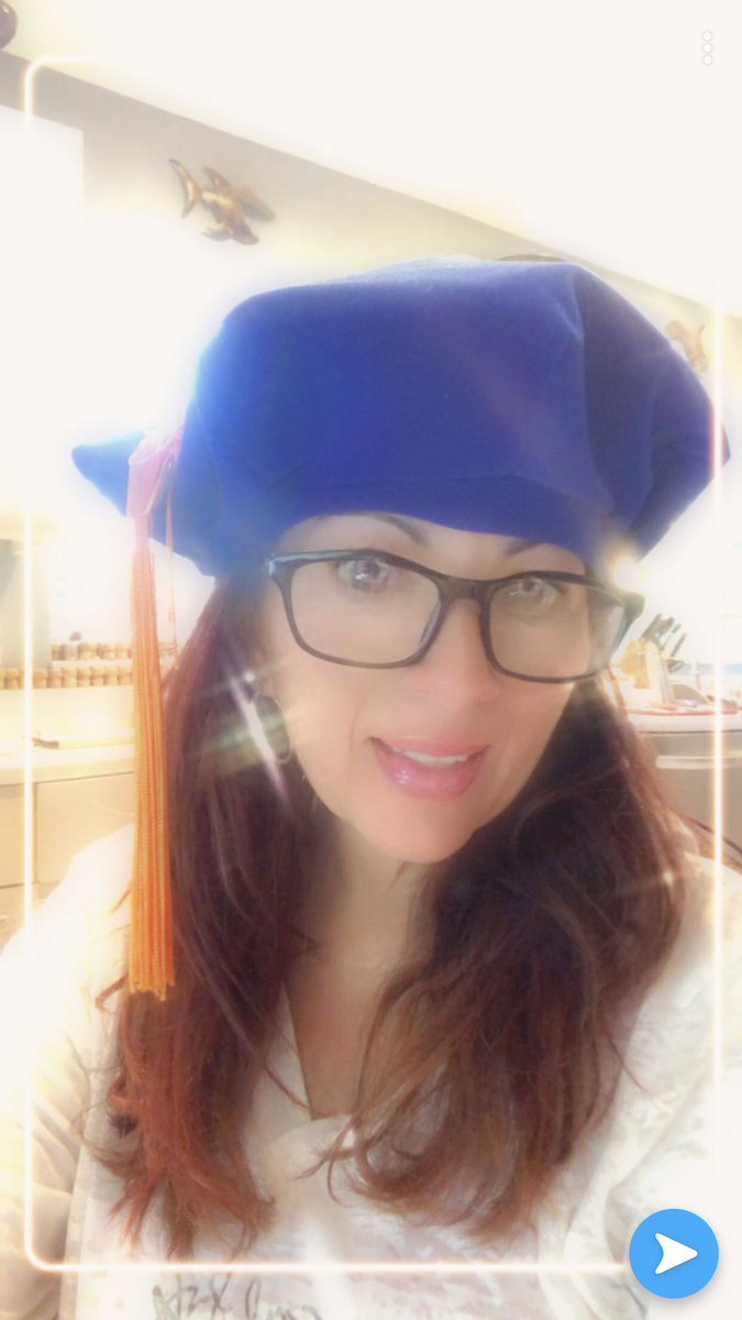 MargieHensler's tweet photo. So proud of our @DSCCollegeofEd grads!! You did it!! We miss you guys so much, but we know you’re going to do great things in your classrooms!! I put on my best filter for your special occasion! Love you guys! #sp20interns #FA19Interns https://t.co/MIfMAPmSK4