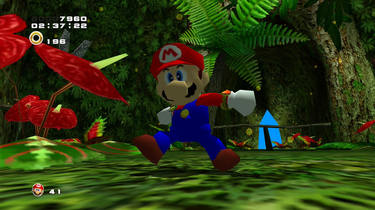 CanUHitDaYoshi's tweet photo. You can Super Mario that hoe in Sonic Adventure 2. https://t.co/Lfgzc6GzEX