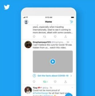 Borvelsoft's tweet photo. Twitter, “Covid-19 ile ilgili tartışmalı veya yanıltıcı bilgi” içeren mesajlar için uyarıda bulunacak https://t.co/MLMAqV1HRU