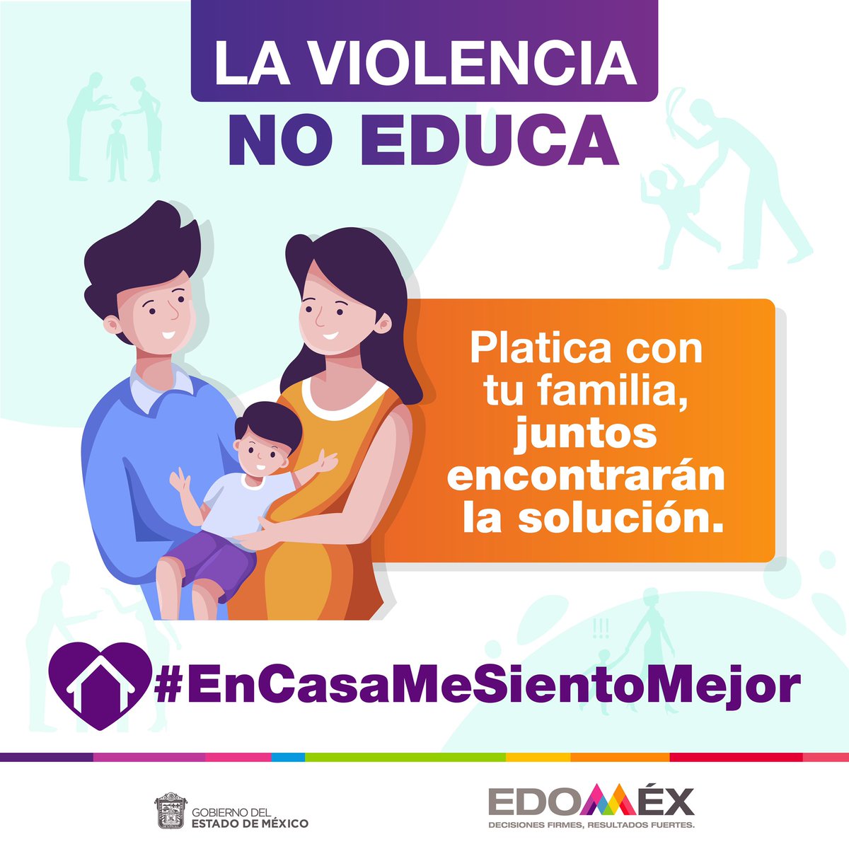 alfredodelmazo's tweet photo. Sin violencia y #EnCasaMeSientoMejor. https://t.co/XQcj5wB1VP