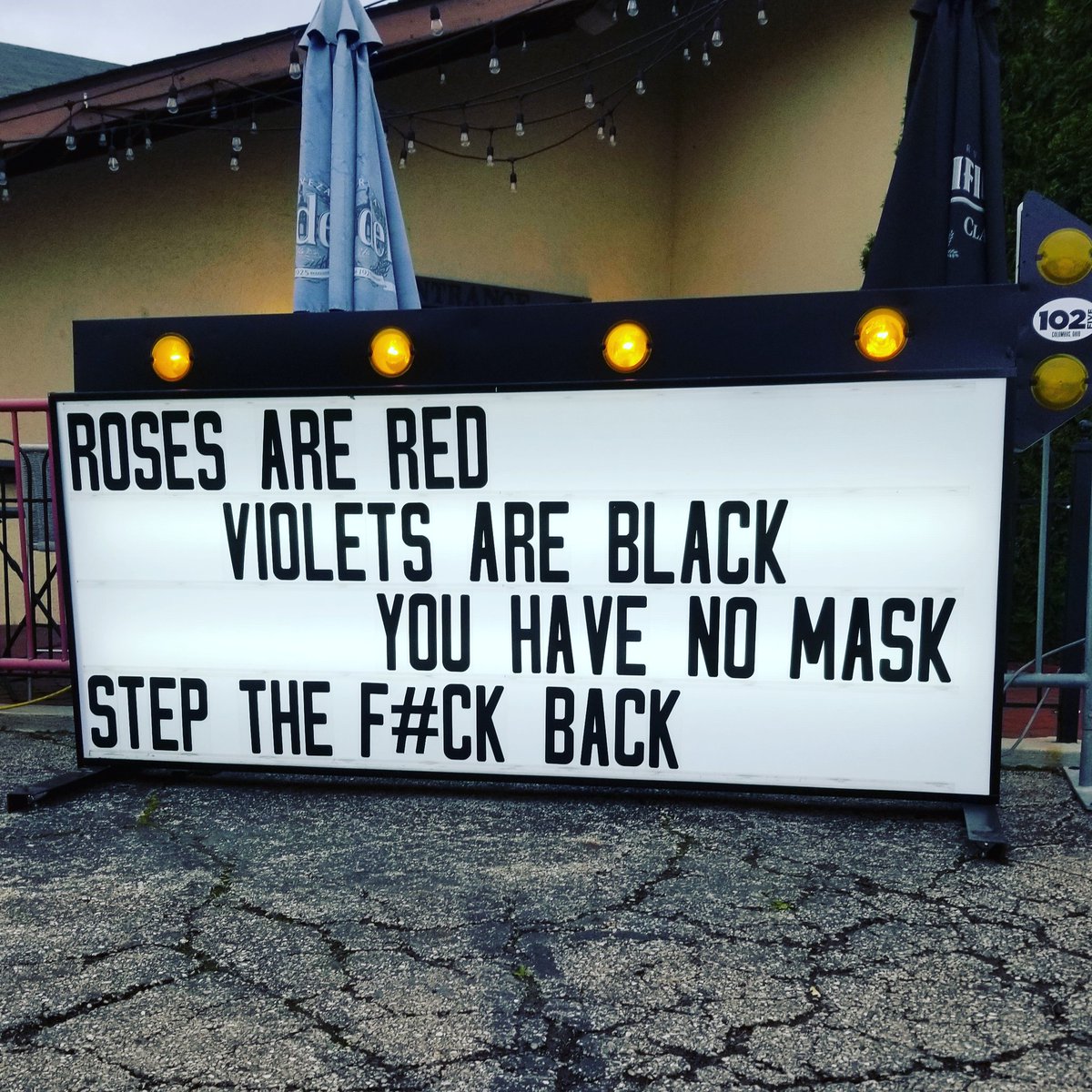 RADIORANDY's tweet image. New Normal?

#cbus #CD1025 #covid_19 #viptilrip #randsanity @JimmyKimmelLive #dontgiveup #keepgoing #keepsmiling #laugh #thankyou #believe #togetherwecan @jimmyfallon #missyou #outdoors  #daydrinking #sign #instagram #drinkingmaybeinvolved @cd1025fm #workingfromhome #getmefamous