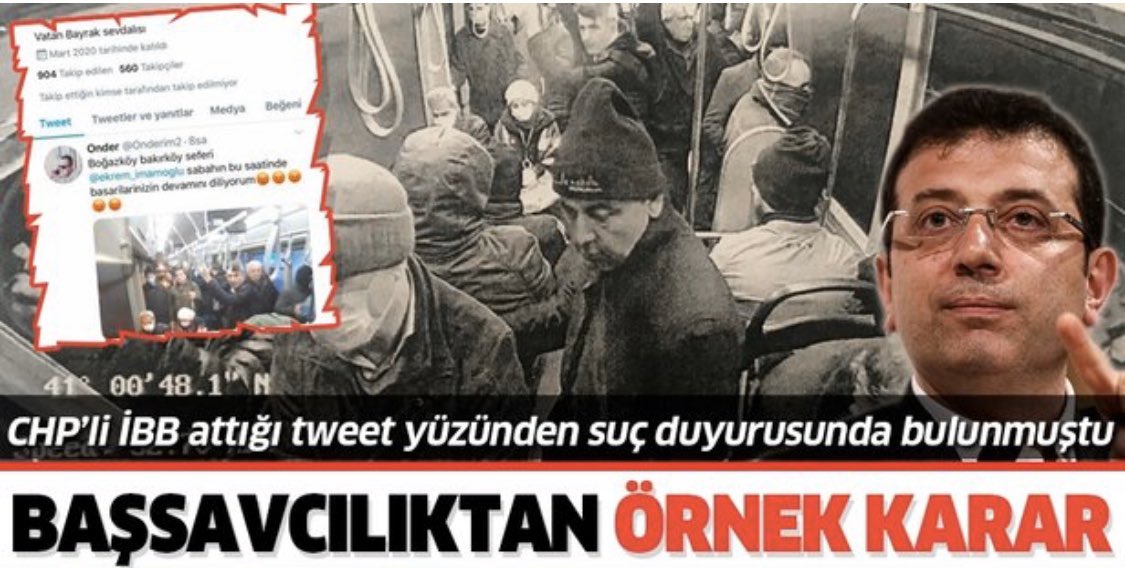 06melihgokcek's tweet photo. 2️⃣”Yavuz hırsız ev sahibini suçlu çıkarırmış”DİYE BİR TABİR VAR.
İMAMOĞLU HEM SUÇLU HEM GÜÇLÜ.
KENDI SUÇUNU ÖRTMEK IÇIN VATANDAŞI SUÇLUYOR. 

ALLAH’DAN SAVCI ADALETLİ.
VATANDAŞI HAKLI GÖRÜP SUÇ DUYURUSUNU REDDEDİP TAKİPSİZLİK KARARI VERMİŞ.⤵️

BENİ DE ŞİKAYET ETSENE İMAMOĞLU😂 https://t.co/lLm0KxiQnc