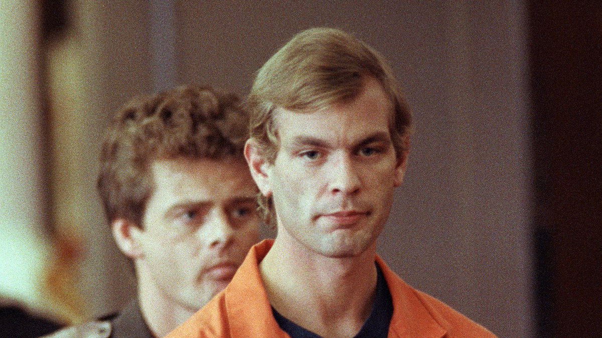 twistedhistory's tweet photo. Jeffrey Dahmer didn’t eat people with tattoos because he said the ink made the flesh taste ....off https://t.co/hpK6ND8nPo