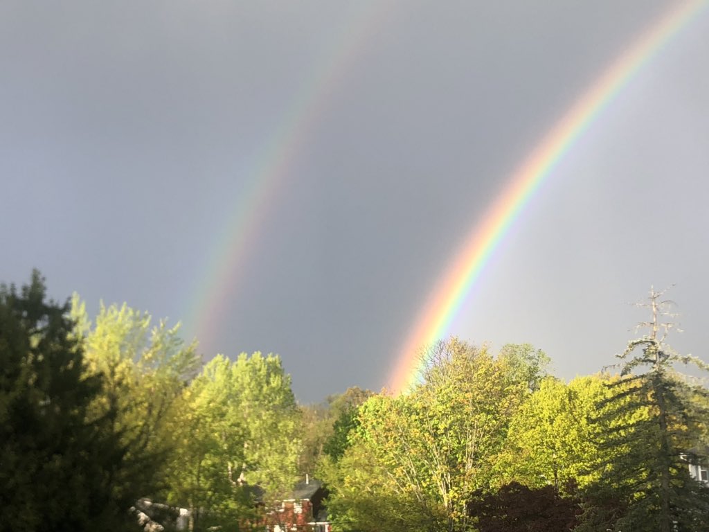 Double rainbow tonight!! I’m sending a shout out with lots of love, light, and resilience to my NYP family. Happy Nurses’ Week! #NYPHeroes @AngelaGP_NYPHV <a href="/Daniel_NYP/">Daniel Wald</a> <a href="/Sabrinakeever/">Sabrina</a> @DrByersDNP <a href="/AliciaRN_NYP/">Alicia Guerrero-Morelo</a> @MannyParis_NYP <a href="/EllenWbloom/">Ellen</a> @PaulBnyphvhc <a href="/boop258/">betty bennett</a>