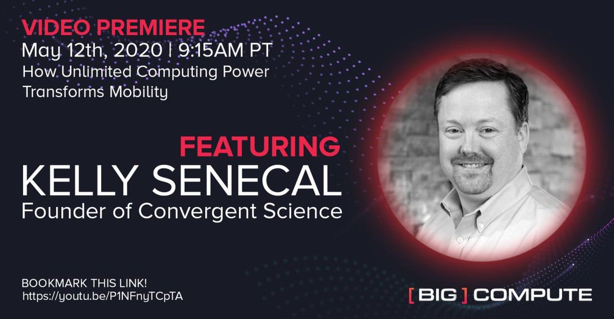 eclectichighway's tweet photo. Tomorrow at 11:15 AM CDT check out my @GoBigCompute talk on our eclectic future on YouTube Premiere! https://t.co/EzlDdmw5tb