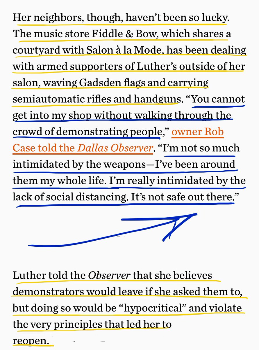 TheMominatrixx's tweet photo. @MollyJongFast Shelley Luther “didn’t know what to do” w/ an $18K loan SHE APPLIED FOR?

Her rationale for opening was that stylists “were going hungry”

#CARESAct loans DON’T HAVE TO BE REPAID if 75% is used to PAY EMPLOYEES

She also started a ‘gfm’ ONE DAY BEFORE, netting $500K💰
#GOPscammer https://t.co/5CMuGIgmKN