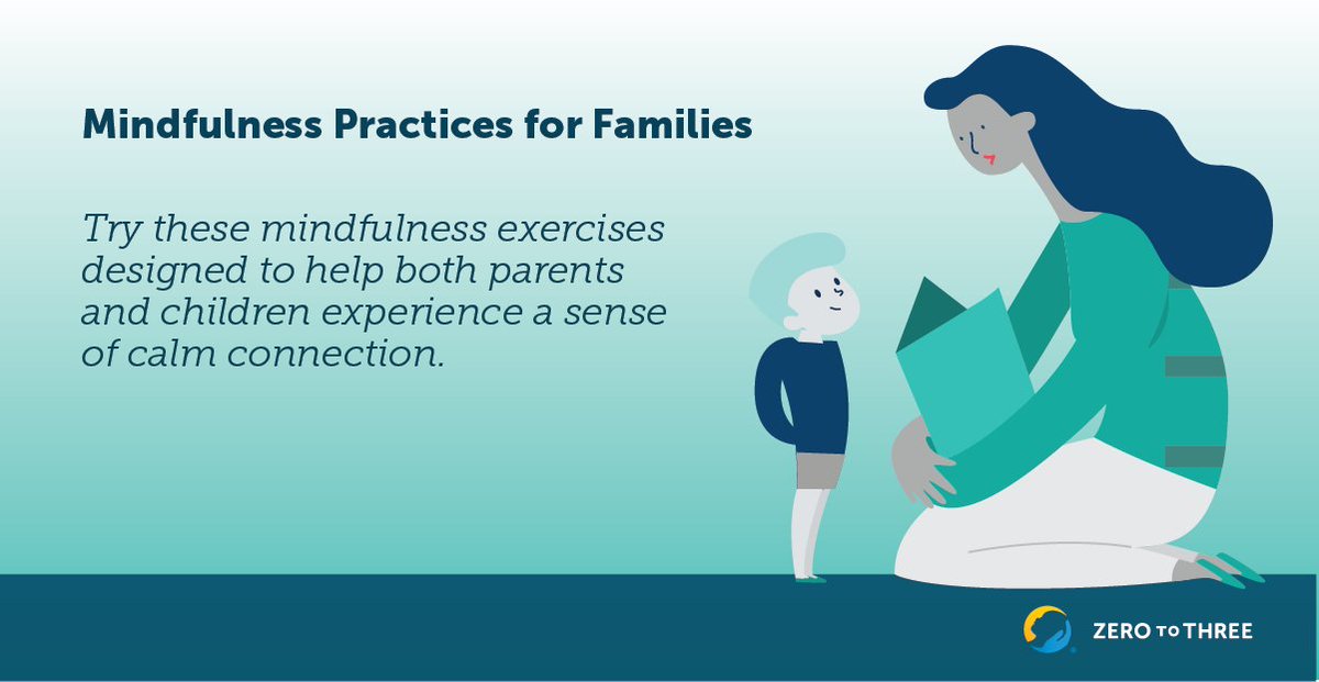 ZEROTOTHREE's tweet photo. Six simple #mindfulness activities to help both caregivers and children find their calm when feeling big emotions >> https://t.co/9NkzTIBkr1 #stressrelief #selfcare https://t.co/11h2tiCFQG