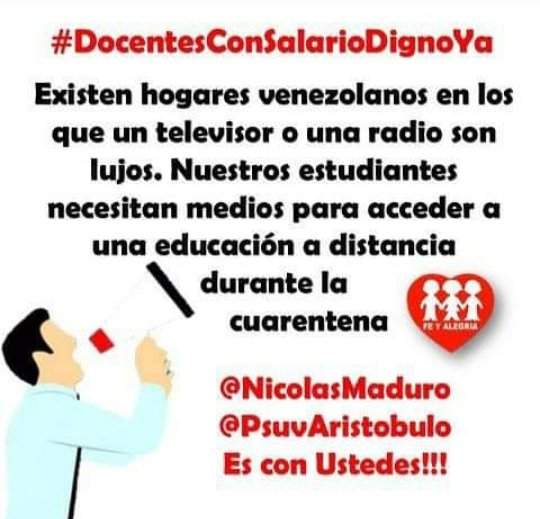 carlotarojasv's tweet image. #DocentesConSalarioDignoYa