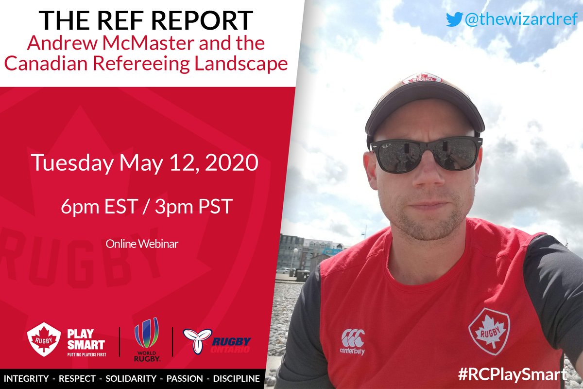 NathanAbdelnour's tweet photo. This week's #RefReport has @RugbyCanada High Performance Referee Manager @thewizardref joining us tomorrow for a chat on the refereeing landscape in #Canada! Luckily for you all, we go back a ways, so it could get pretty interesting! #RugbyCA

https://t.co/gDeMBtqNlj https://t.co/r32h4DFRVx
