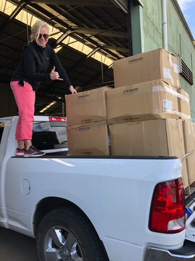 aquaaston's tweet photo. Rhonda Khabir, vice president of sales, has personally collected and donated much-needed bed sheets to the Institute for Human Services to help the homeless population during this time. Mahalo, Rhonda, for continuing to #ShareTheAloha in the community! https://t.co/PqbU47RcCU