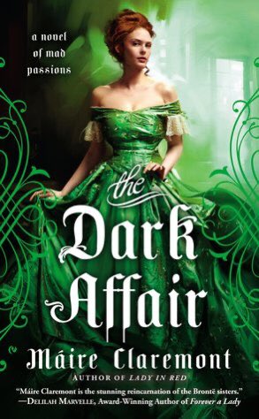  @MaireClaremont’s The Dark Affair as mint chocolate parfait