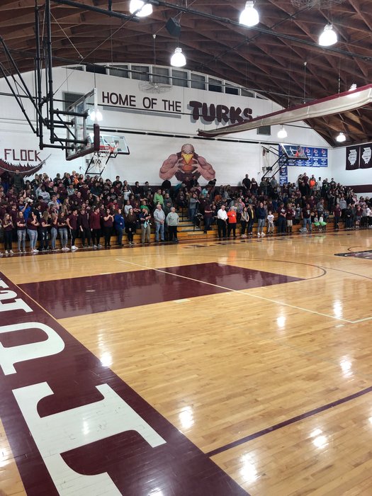 #IllinoisGymShowdown 
Round 1
Bracket D

132. Maine South Hawks <a href="/Maine_South/">Maine South HS</a> 
🆚
381. Tremont Turks <a href="/TremontHSBBB/">TurksAD</a> 

VOTE BELOW