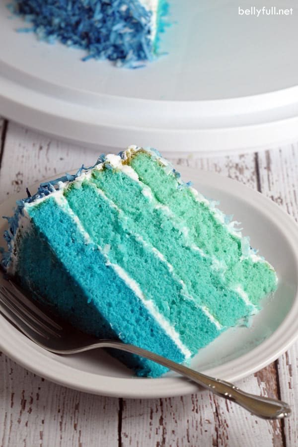 May Sage’s Hands Off His Dudette as blue ombré cake
