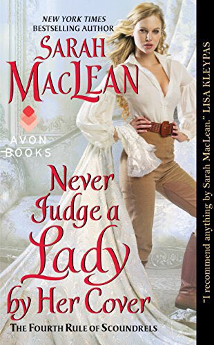  @sarahmaclean’s Never Judge A Lady by Her Cover as strawberry shortcake