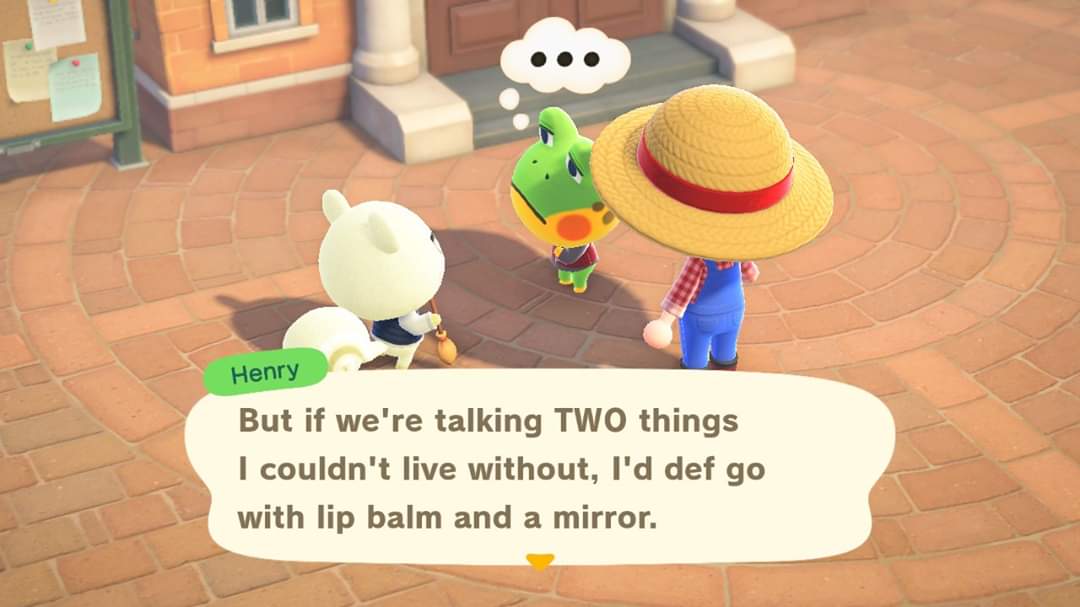 KiuACNH's tweet photo. Bruh thats the most awesome conversation ive ever seen
#AnimalCrossingNewHorizons  #ACNH  #Marshal https://t.co/bjjER8G7Yd